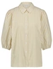 Tramontana Striped Puff-Sleeved Blouse C18-16-301