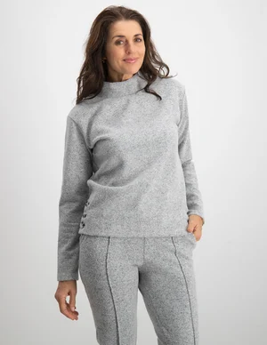 Tramontana Top Flanel Button Details T02-06-601