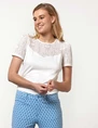 Tramontana Top Jersey Lace S/S C22-11-404