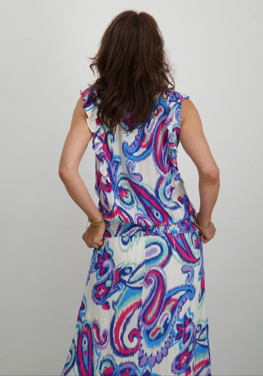 Tramontana Top Lurex Big Paisley C16-12-302