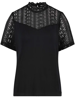 Tramontana Top S/S Lace Details C15-09-402