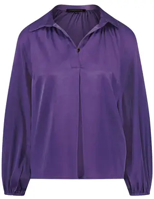 Tramontana Top Satin Balloon Sleeve C11-10-301