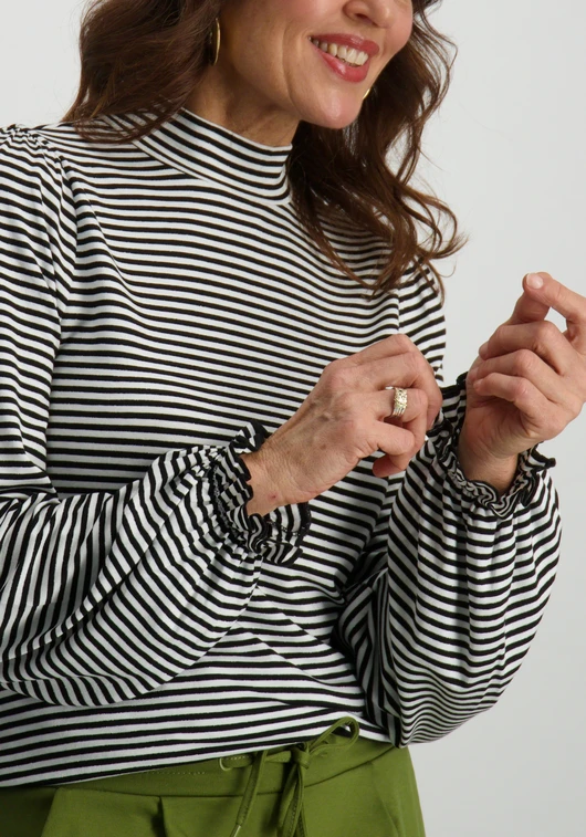 Tramontana Top Stripe Lurex K05-13-401