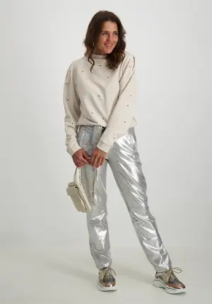 Tramontana Trousers Belted Coated Q32-13-104