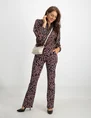 Tramontana Trousers Travel Feather Print Q03-09-101