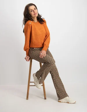 Tramontana Trousers Travel Multi Color Q12-06-101