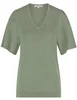 Tramontana V-Neck Lurex Jumper Y07-15-601