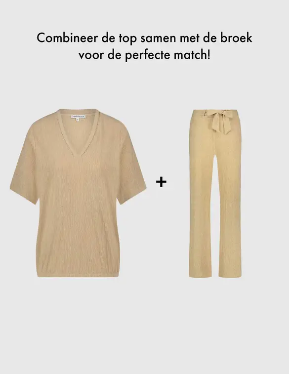 Tramontana V-neck top K02-16-402