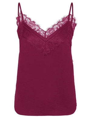 Vero moda VMALVA SINGLET LACE TOP WVN POP7 GA 10302550