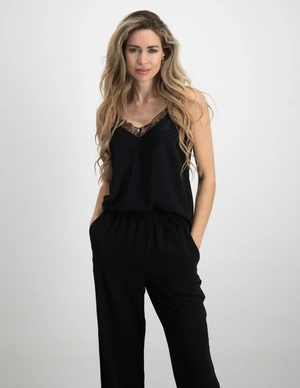 Vero moda VMALVA SINGLET LACE TOP WVN POP7 GA 10302550