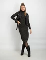 Vero moda VMARIA LS HIGH-NECK CALF DRESS REP 10270912
