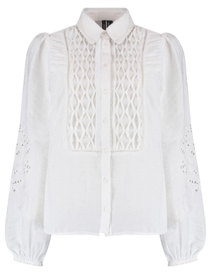 Vero moda VMBEATE L/S DETAIL TOP WVN FAW EXP 10332092