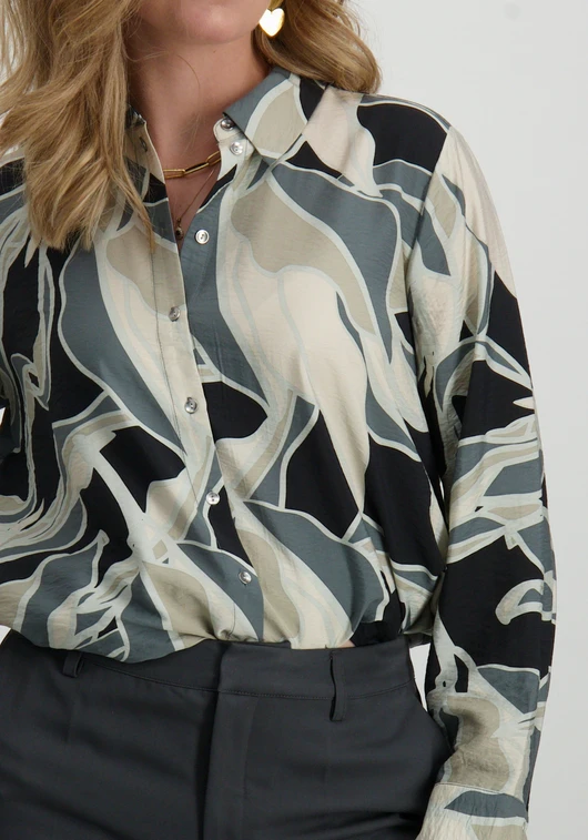 Vero moda VMBELINE BEA LS LONG SHIRT WVN GA 10314874