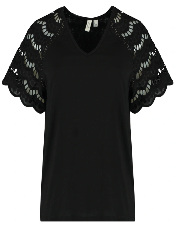 Vero moda VMBLASY S/S T-SHIRT JRS BTQ GA 10327083