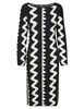 Vero moda VMBRONZE ART LS BOATNECK DRESS LCS 10325308