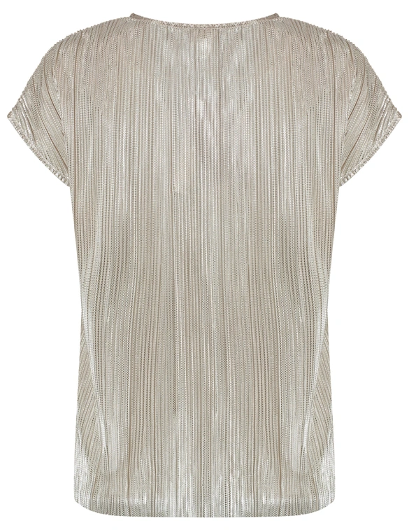 Vero moda VMDUVI S/S V-NECK TOP JRS BTQ GA NL 10334193