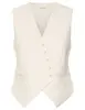 Vero moda VMFLORENCE SL LINEN WAISTCOAT 10306673