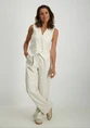 Vero moda VMFLORENCE SL LINEN WAISTCOAT 10306673