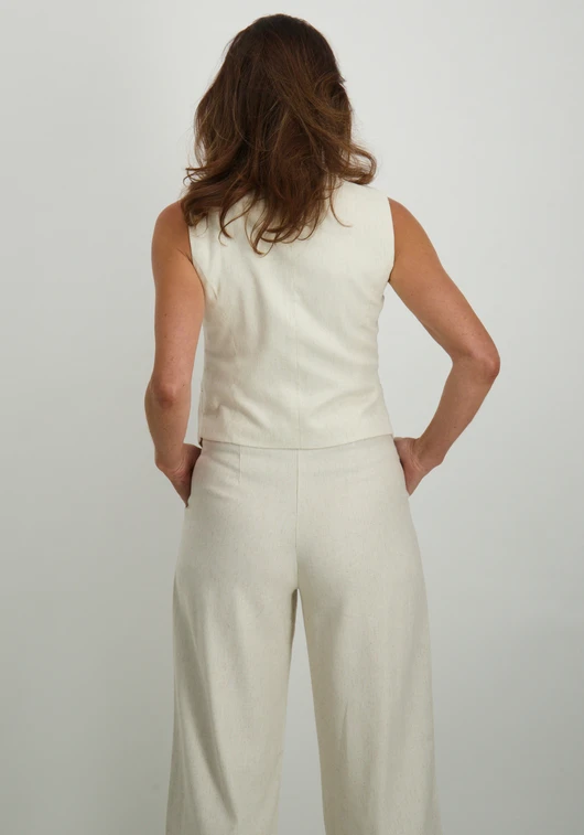 Vero moda VMFLORENCE SL LINEN WAISTCOAT 10306673