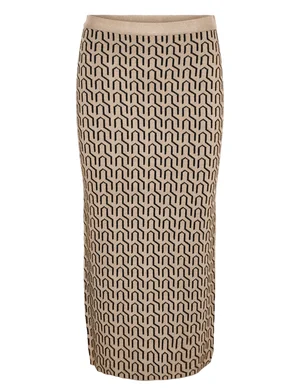 Vero moda VMGOLDNEEDLE ART 7/8 PENCIL SKIRT 10290623