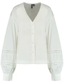 Vero moda VMJANNI TAPE LS V-NECK TOP WVN GA L 10331724