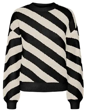 Vero moda VMLARA LS O-NECK PULLOVER GA BOO 10290818