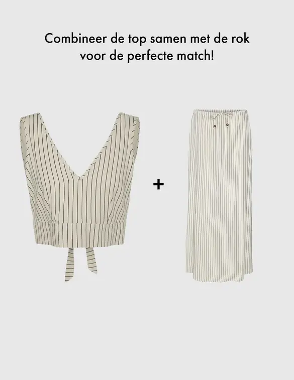 Vero moda VMMYMILO S/L CROP TOP WVN GA 10321619