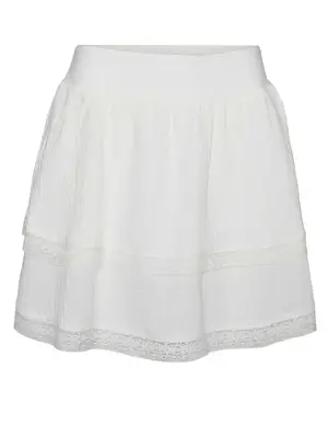 Vero moda VMNATALI HW SHORT LACE SKIRT WVN GA 10303631