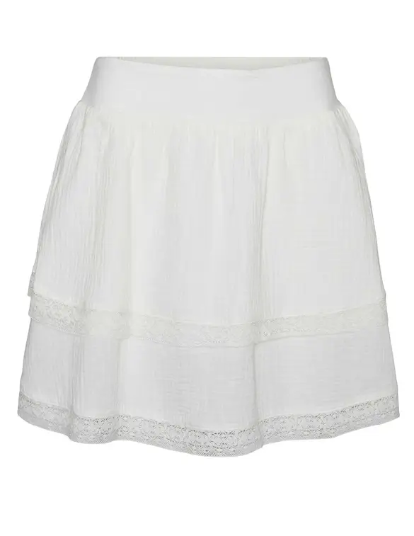 Vero moda VMNATALI HW SHORT LACE SKIRT WVN GA 10303631