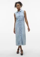Vero moda VMNENYA SL 7/8 DENIM VEST DRESS SI3 10331072