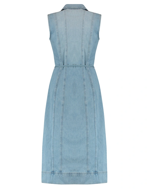 Vero moda VMNENYA SL 7/8 DENIM VEST DRESS SI3 10331072