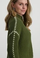 Vero moda VMNEWCREAM LS FUNNELNECK PULLOVER B 10313514