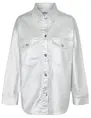 Vero moda VMRIVA LS OVERSIZED SILVER SHIRT VI 10323327