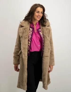 Vero moda VMSUIELLY LONG FAUX FUR COAT BOOS 10268036