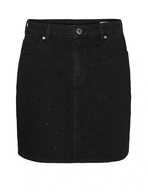 Vero moda VMTESSA HR SHORT DNM SKIRT RHINES M 10313988