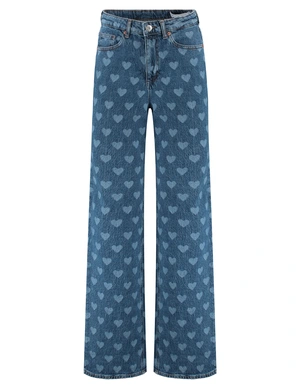 Vero moda VMTESSA HR WIDE JEANS PRINT GA NOOS 10331375