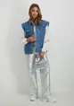 Vero moda VMTESSA HR WIDE SILVER JEANS VIP 10323332