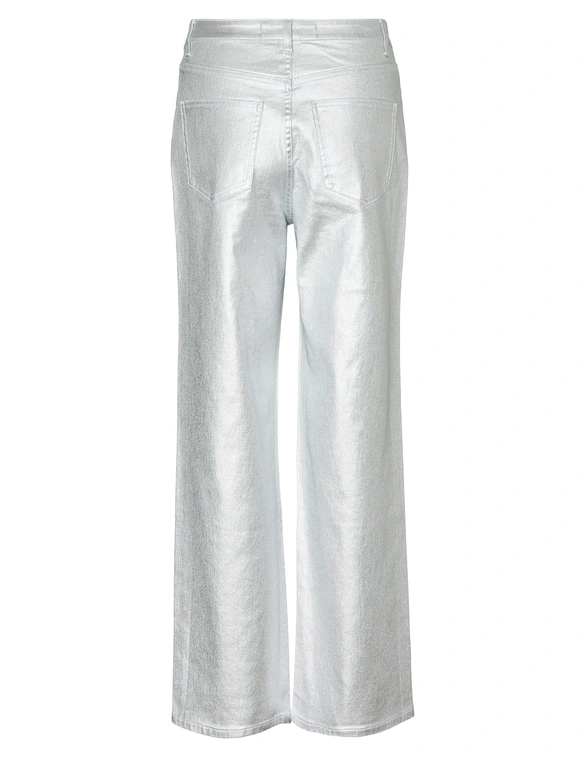 Vero moda VMTESSA HR WIDE SILVER JEANS VIP 10323332