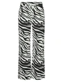 Vero moda VMTESSA HR WIDE ZEBRA JEANS BLACK-W 10328814