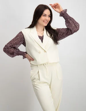 Vero moda VMULIA SHORT WAISTCOAT TLR 10260103