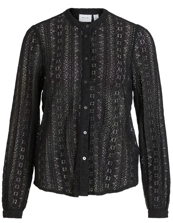 Vila VICHIKKA LACE L/S SHIRT- NOOS 14082977