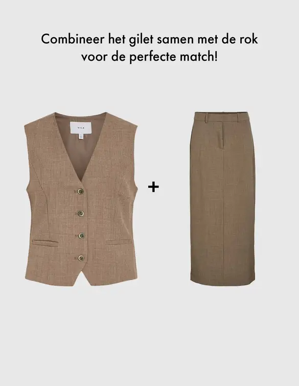 Vila VICIBO HW TAILORED SKIRT 14098702