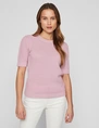 Vila VIDALO O-NECK S/S KNIT TOP/SU - NOO 14084421