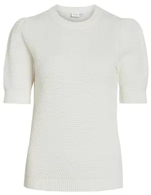 Vila VIDALO O-NECK S/S KNIT TOP/SU - NOO 14084421