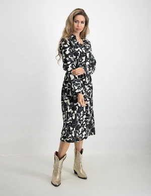 Vila VIDOGMA ACY L/S SHIRT MIDI DRESS/SU 14088840