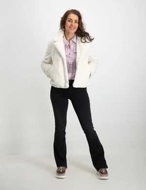 Vila VIEBBA L/S NEW FAUX FUR JACKET/PB 14087618