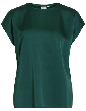 Vila VIELLETTE S/S SATIN TOP/SU - NOOS 14059563