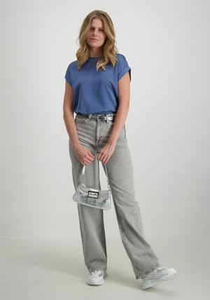 Vila VIELLETTE S/S SATIN TOP/SU - NOOS 14059563
