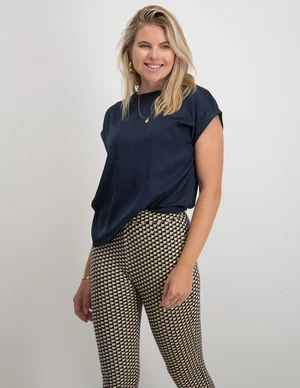 Vila VIELLETTE S/S SATIN TOP/SU - NOOS 14059563