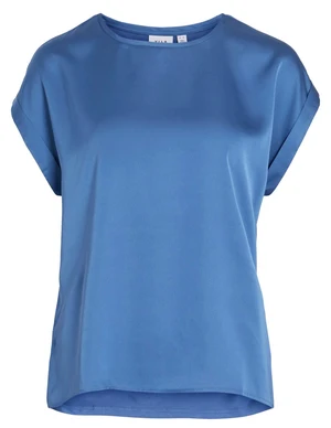 Vila VIELLETTE S/S SATIN TOP/SU - NOOS 14059563